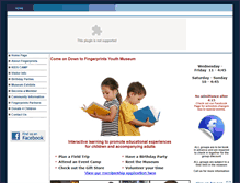 Tablet Screenshot of fingerprintsmuseum.com